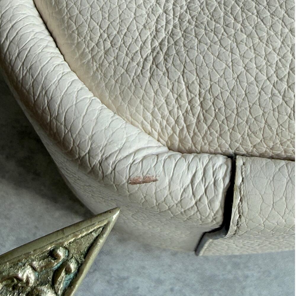 Coach Jules Hobo Shoulder Bag C9190 Cream Off White Leather Euro Summer Coastal - Picture 8 of 11